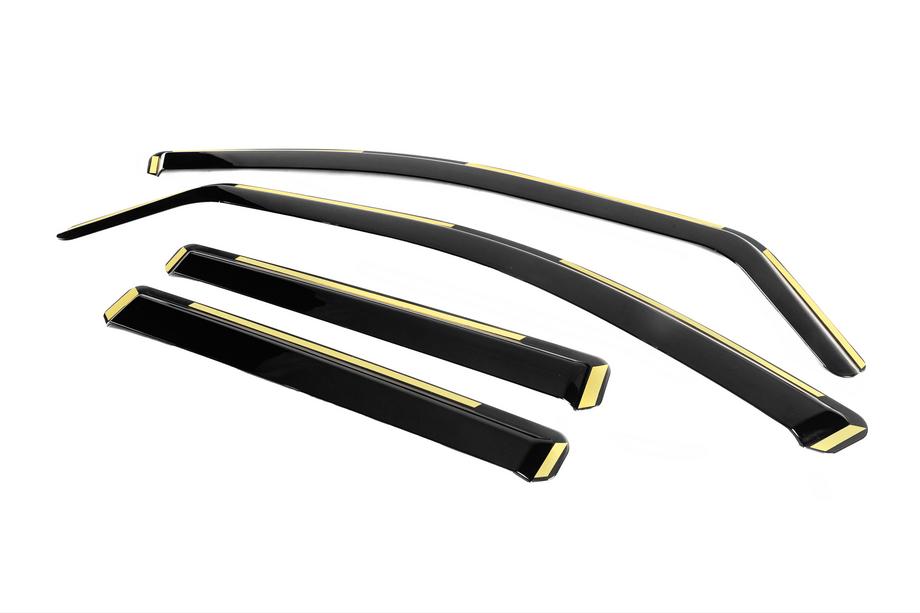 Mercedes ML W164 2005-2011 Deflektory szyb wsuwane Niken Luxury (4 szt) Zdjęcia 2