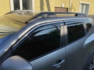 Renault Duster 2024- Deflektory szyb z chromowaną listwą Niken Luxury (4 szt.) zdjęcia 1