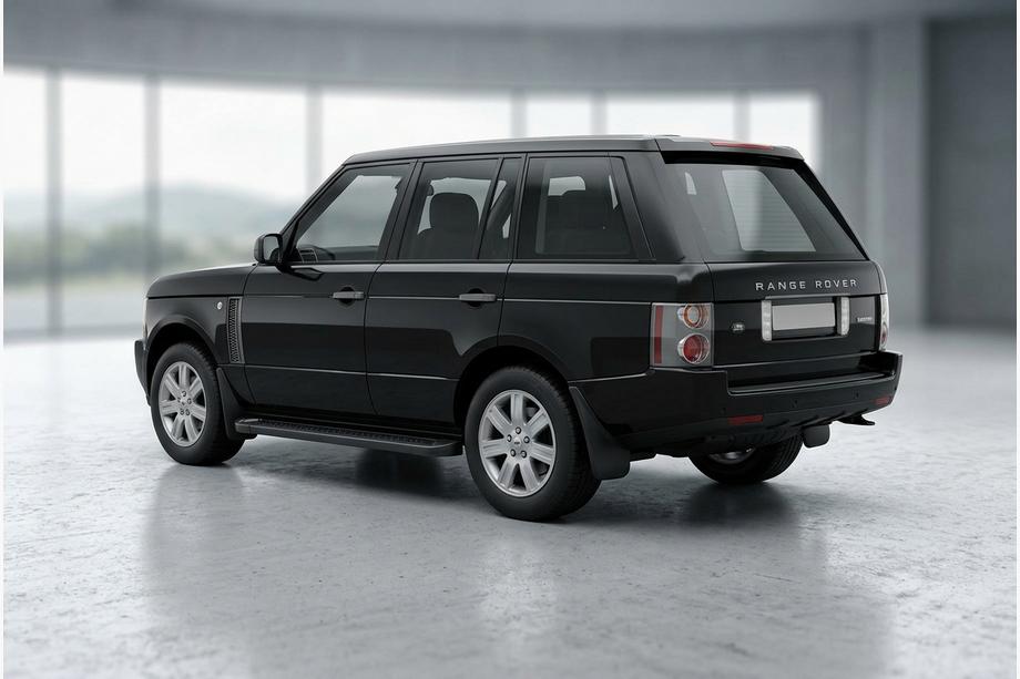 Range Rover III L322 2002-2012 Progi Boczné Allmond Black (2 szt., Aluminium) Image