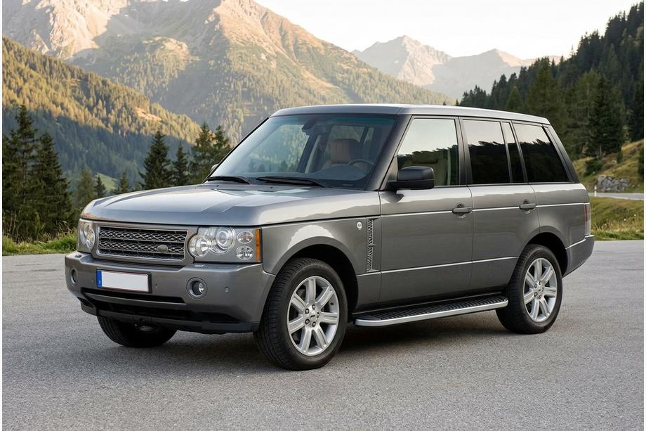 Range Rover III L322 2002-2012 Progi Boczne Tayga Grey (2 szt., Aluminium) Image