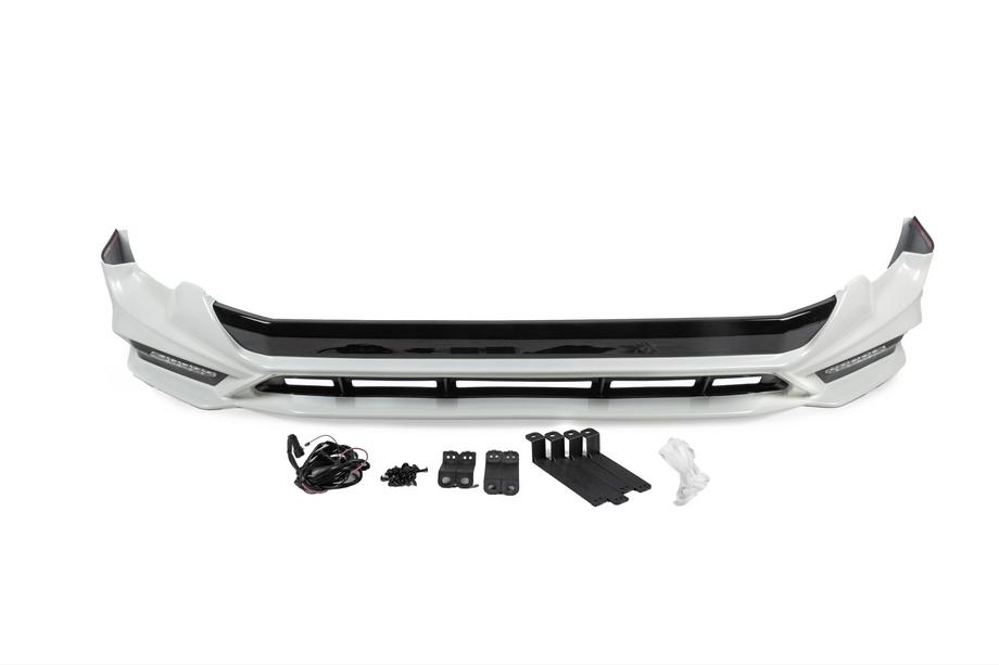 Toyota Land Cruiser Prado 150 2009-2023 Nakładka na przedni zderzak TRD (2017-) Czarny Zdjęcia 6