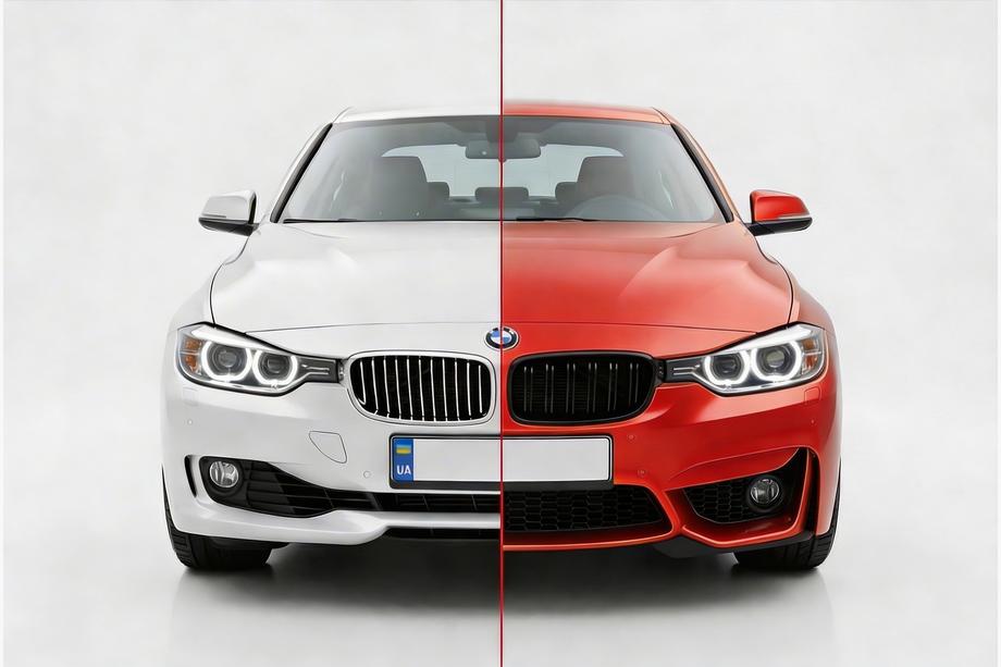 BMW 3 Series F30/F31 2012-2019 Zestaw body kit (F80 M3, pod światła przeciwmgielne) Image