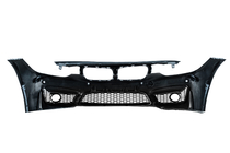 BMW 3 Series F30/F31 2012-2019 Przedni zderzak w stylu F80 M3 (pod halogeny) zdjęcia 4