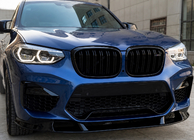 BMW X3 G01 2018- Przedni splitter 3D (do F97 2018-2022, czarny połysk) zdjęcia 1