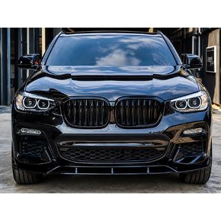 Przedni splitter 3D (do M-Sport 2018-2022, czarny połysk) zdjęcia 1