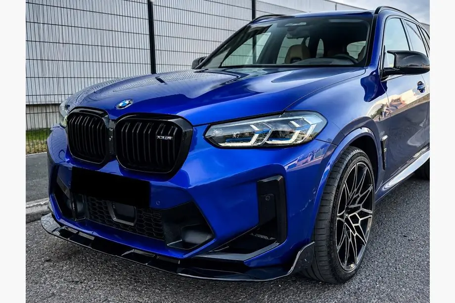 BMW X4 G02 2018- Przedni splitter (do F98 2022-2024, czarny połysk) Image