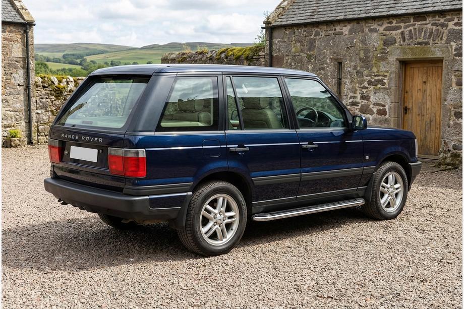 Range Rover II P38A 1997-2002 Progi Boczné Maydos V1 (2 szt., stal nierdzewna) Image