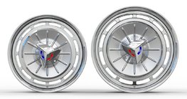 Chevrolet Bel Air 1961–1964 Kute felgi OEM R18 R20 (Zestaw 4 szt.) zdjęcia 2