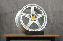 Ferrari 575M Maranello Kute felgi OEM R19 V1 (Zestaw 4 szt.) zdjęcia 1