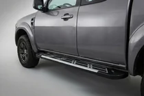 Mazda BT-50 2007-2012 Progi Boczné Sunrise (2 szt., Aluminium) zdjęcia 1