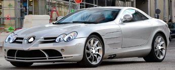 Mercedes SLR McLaren 2003–2009 Kute felgi OEM R20 R21 (zestaw 4 szt.) zdjęcia 5