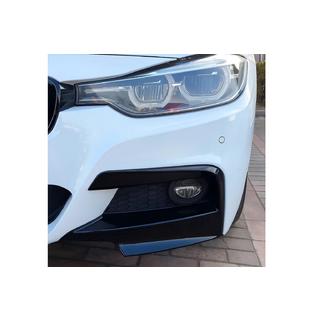 Narożne splittery przedniego zderzaka JIE Flap (do M-Sport, ABS) BMW 3 Series F30/F31 2012-2019 zdjęcia 2