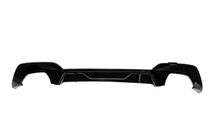 BMW 3 Series G20/G21 2018- Dyfuzor tylnego zderzaka (do M-Sport 2018-2022, pod prostokątne końcówki wydechu, ABS) zdjęcia 3