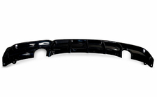 BMW 3 Series F30/F31 2012-2019 Dyfuzor tylnego zderzaka pod jednostronny podwójny wydech (do M-Sport, ABS) zdjęcia 6