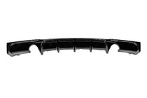 BMW 3 Series F30/F31 2012-2019 Dyfuzor tylnego zderzaka pod jednostronny podwójny wydech (do M-Sport, ABS) zdjęcia 1