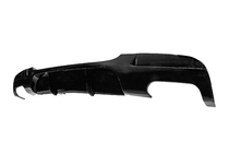 BMW 3 Series E90/E91 2005-2011 Dyfuzor tylnego zderzaka pod podwójny wydech po obu stronach (do M-Sport, ABS) zdjęcia 2