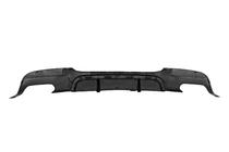 BMW 3 Series E90/E91 2005-2011 Dyfuzor tylnego zderzaka pod podwójny wydech po obu stronach (do M-Sport, ABS) zdjęcia 5