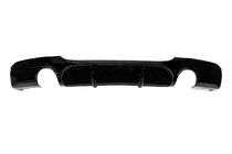 BMW 3 Series E90/E91 2005-2011 Dyfuzor tylnego zderzaka pod jednostronny podwójny wydech (do M-Sport, ABS) zdjęcia 2