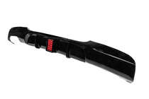 BMW 3 Series E90/E91 2005-2011 Dyfuzor tylnego zderzaka pod jednostronny podwójny wydech (do M-Sport, ABS) zdjęcia 2
