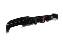 BMW 3 Series E90/E91 2005-2011 Dyfuzor tylnego zderzaka pod jednostronny podwójny wydech (do M-Sport, ABS) zdjęcia 3
