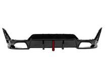 BMW 3 Series G20/G21 2018- Dyfuzor tylny B-Style LED do M-Sport 2023+, ABS zdjęcia 4