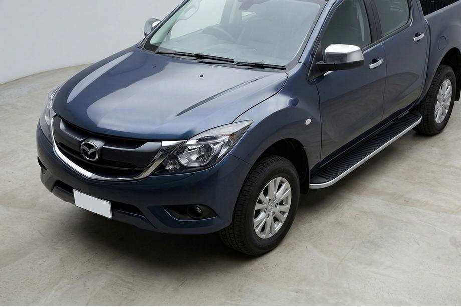 Mazda BT-50 2012- Progi Boczné Tayga (2 szt., Aluminium) Image