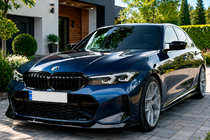 BMW 3 Series G20/G21 2018- Nakładka na przedni zderzak FD-Style do M-Sport 2023+, ABS zdjęcia 1