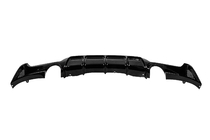 BMW 4 Series F32/F33/F36 2012-2020 Dyfuzor tylnego zderzaka pod pojedynczy wydech po obu stronach V2 (do M-Sport, ABS) zdjęcia 4