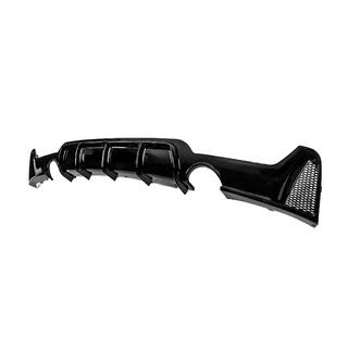 Dyfuzor tylnego zderzaka pod pojedynczy wydech po obu stronach V2 (do M-Sport, ABS) zdjęcia 2