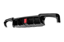 BMW 5 Series F10/F11 2010–2016 Dyfuzor tylny M5-Style LED (do M-Sport, ABS) zdjęcia 2