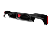 BMW Seria 5 G30/G31 2017–2023 Dyfuzor tylnego zderzaka CS-Style LED (do M-Sport/M5 F90, ABS) zdjęcia 2
