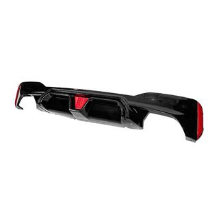 Dyfuzor tylnego zderzaka CS-Style LED (do M-Sport/M5 F90, ABS) zdjęcia 2