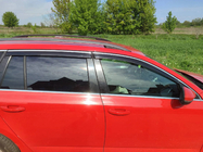 Skoda Octavia IV A8 2020- Deflektory szyb z chromowaną listwą Niken Luxury (SW, 4 szt.) zdjęcia 1