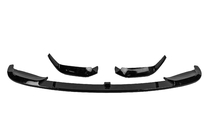 BMW 3 Series F30/F31 2012-2019 Przedni lip spojler BM (do M3-LOOK, czarny połysk) zdjęcia 8