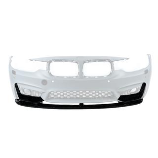 Przedni lip spojler BM (do M3-LOOK, czarny połysk) BMW 3 Series F30/F31 2012-2019 zdjęcia 2