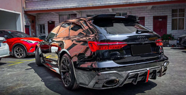 Audi A6 C8 2018–2025 Zestaw pakietu nadwozia AE-Design Carbon (do RS6) zdjęcia 3