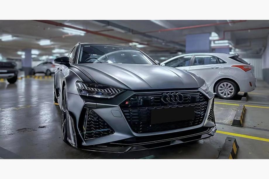 Audi A6 C8 2018–2025 Zestaw pakietu nadwozia AE-Design Carbon (do RS6) Image