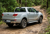 Mazda BT-50 2012- Progi boczne typ X5 (2 szt, aluminium) zdjęcia 1