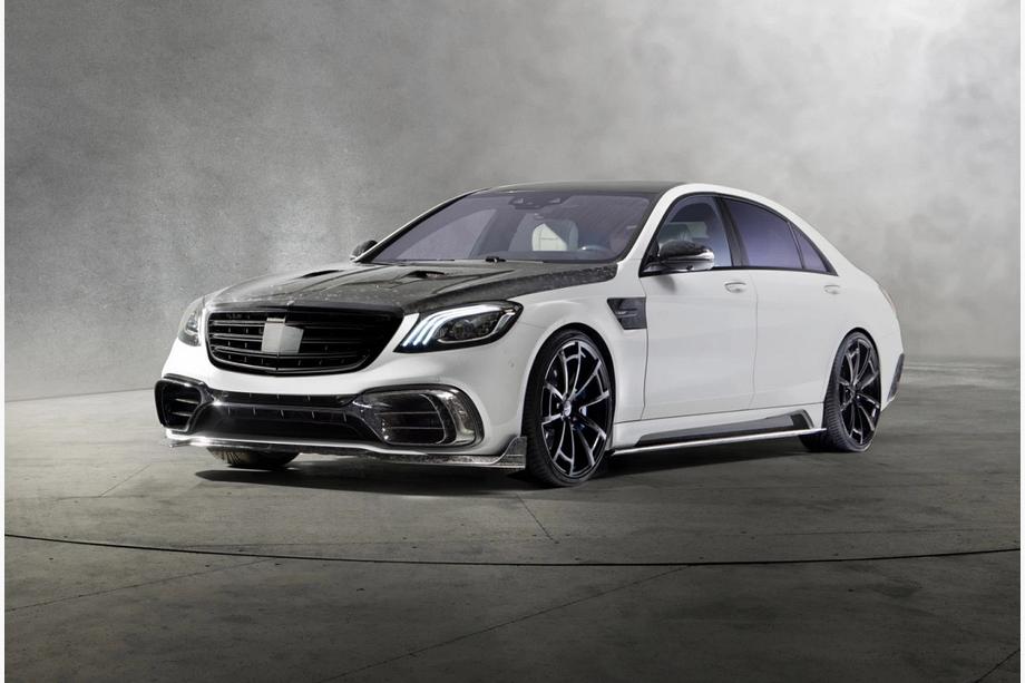 Mercedes S-class W222 2013-2022 Zestaw body kit MNSR (kutego włókna węglowego, 2018+) Image