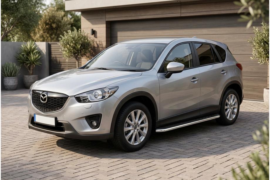 Mazda CX-5 2012-2017 Progi Boczné Maydos V1 (2 szt., stal nierdzewna) Image