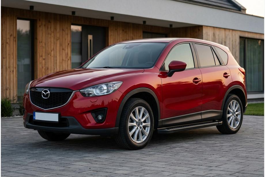 Mazda CX-5 2012-2017 Progi Boczné Allmond Black (2 szt., Aluminium) Image
