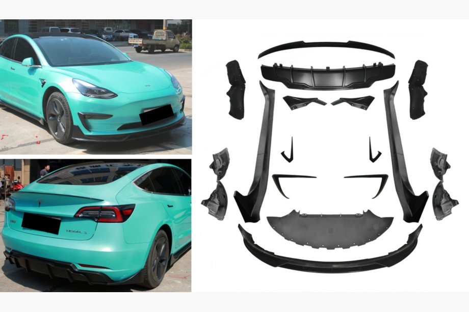 Tesla Model 3 2017- Zestaw body kit (2017-2023) Image