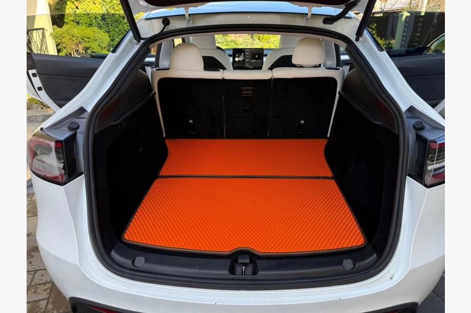 Tesla Model Y 2020- Mata bagażnika EVA V2 (2020-2024, Pomarańczowy) Image