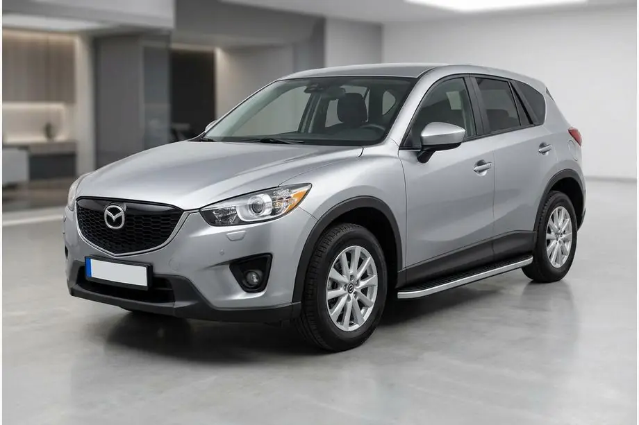 Mazda CX-5 2012-2017 Progi Boczne Tayga Grey (2 szt., Aluminium) Image