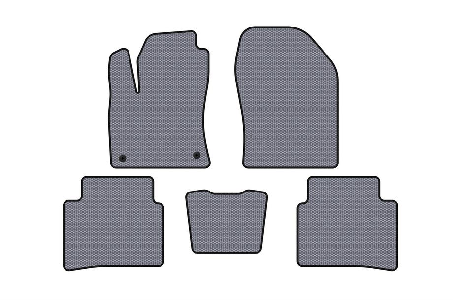 Toyota Prius 2015-2022 Gumowe Dywaniki Carsuit (LB, Szary) Image