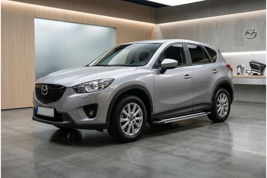 Mazda CX-5 2012-2017 Progi Boczné Rainbow (2 szt., Aluminium) Image