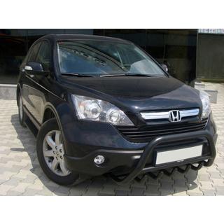 Pałąk Przedni WT003 Czarny (Stal Nierdzewna) Honda CRV 2007-2011 zdjęcia 1