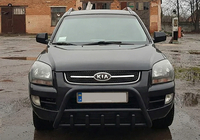 Kia Sportage 2004-2010 Pałąk Przedni WT003 Czarny (Stal Nierdzewna) zdjęcia 1