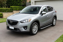 Mazda CX-5 2012-2017 Progi Boczné Fullmond (2 szt, aluminium) zdjęcia 1