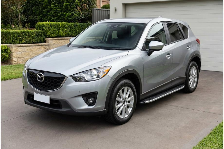 Mazda CX-5 2012-2017 Progi Boczné Fullmond (2 szt, aluminium) Image